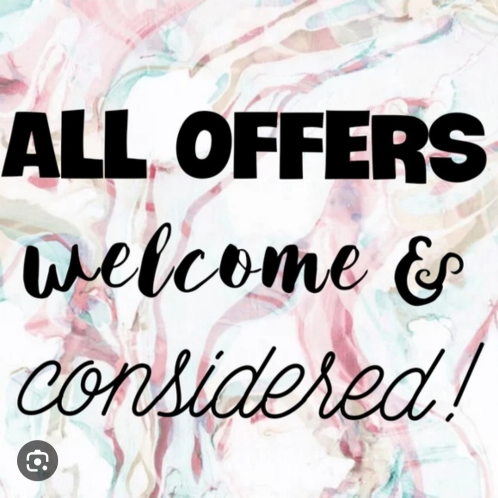 Offers Welcome!